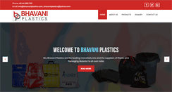 Desktop Screenshot of bhavaniplastics.com